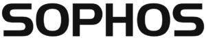 The image features the word SOPHOS in bold, blue uppercase letters centered on a white background.